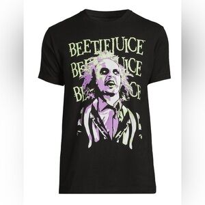 Beetle Juice Men's and Big Men's Graphic Tee with Short Sleeves